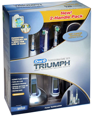 Opzetborstels compatible Oral-B Braun Triumph